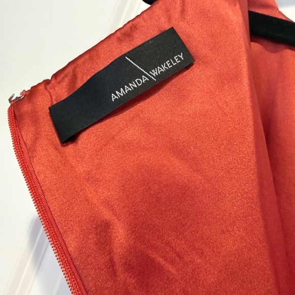 Amanda Wakely - coral red dress - Picture 4 of 5